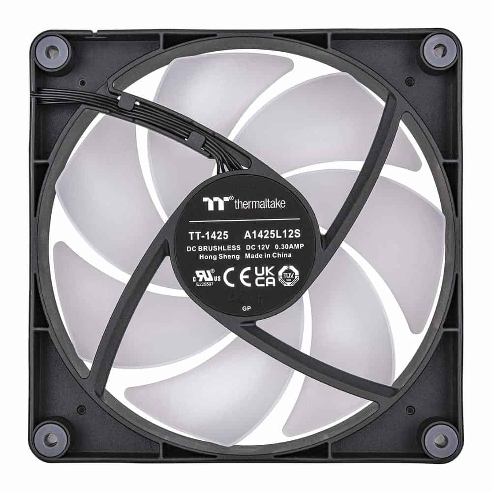 (image for) Thermaltake CT140 ARGB Sync 140mm Black Fan 2-Pack